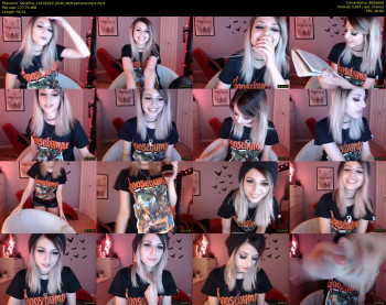 Serafina — 35 minute MyFreeCams cam show recording, 480p, Oct 14, 2019