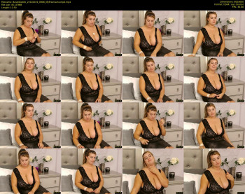 BustyGizelle — 12 minute MyFreeCams cam show recording, 480p, Oct 22, 2019