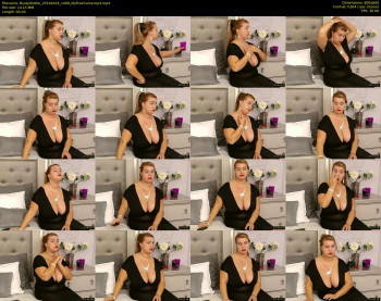 BustyGizelle — 5 minute MyFreeCams cam show recording, 480p, Oct 25, 2019