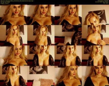 SexyQueenNina — 65 minute MyFreeCams cam show recording, SD, Oct 25, 2019