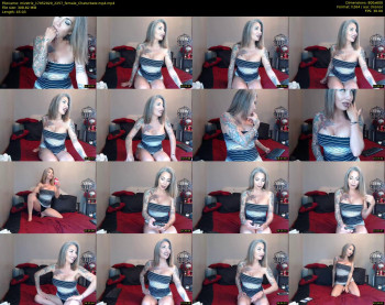mizxtrix — 46 minute Chaturbate female cam show recording, 480p, May 17, 2020
